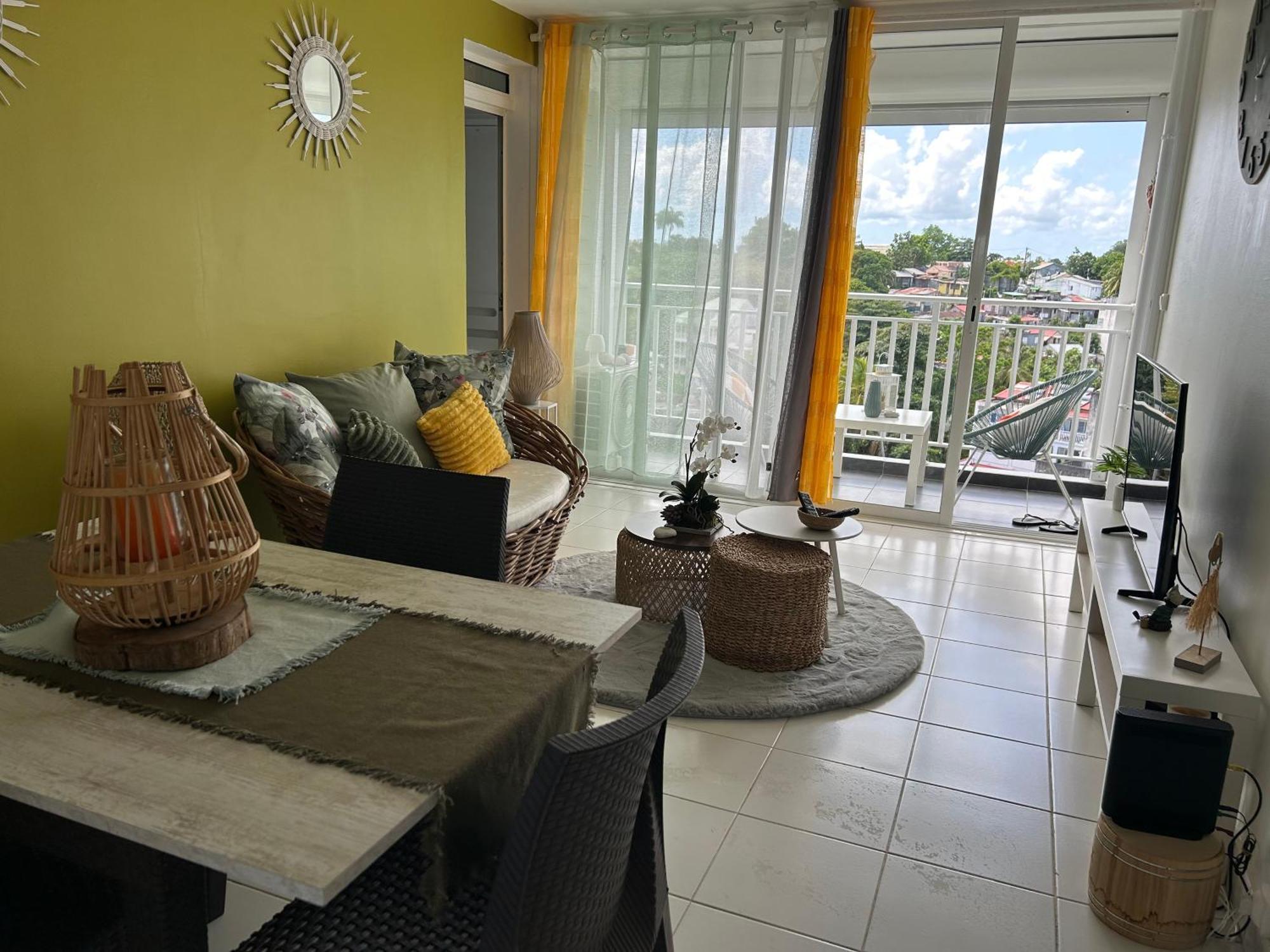 Appartement Avec Vue Panoramique De Pointe-A-Pitre Luaran gambar